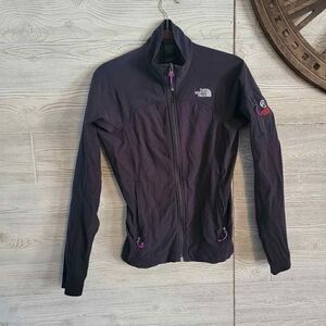 North Face Summit Series Full Zip Sweatshirt Womens SZ M Windstopper